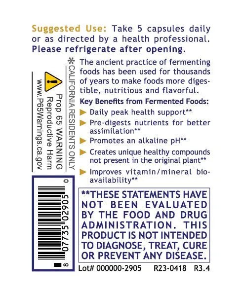 Fermented Green 150caps-Matakana Pharmacy