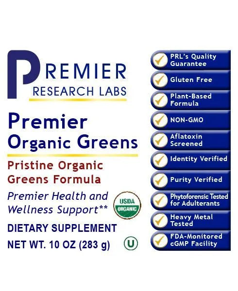 Organic Greens Powder 283g-Matakana Pharmacy