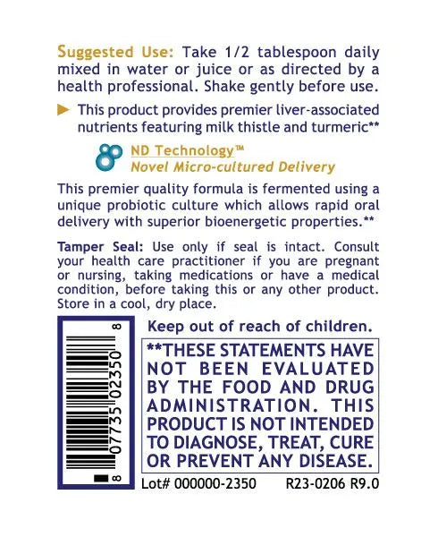 Liver-ND Liquid 235ml-Matakana Pharmacy