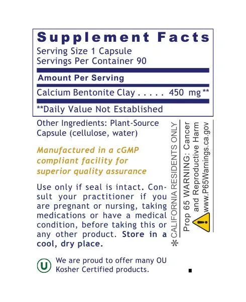 Medi-Clay-FX 90caps-Matakana Pharmacy