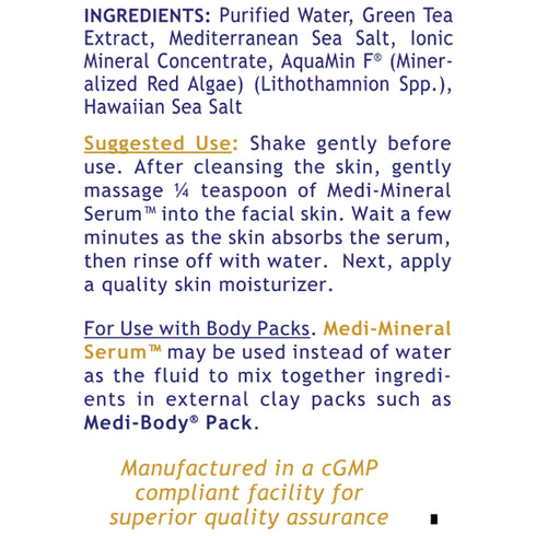 Medi-Mineral Serum 237ml-Matakana Pharmacy