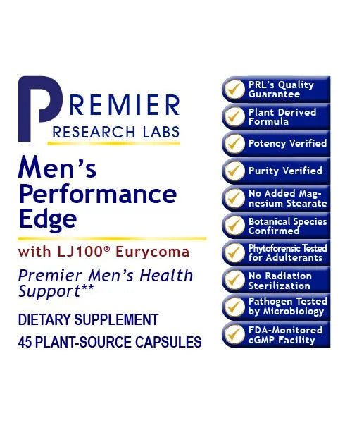Men's Performance Edge 45caps-Matakana Pharmacy