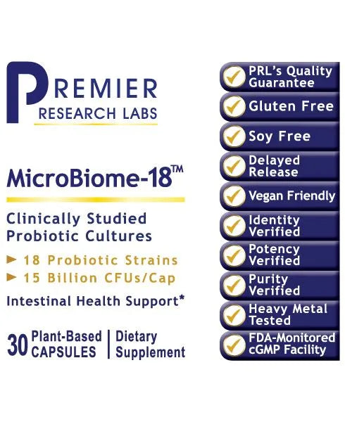 Microbiome-18 30caps-Matakana Pharmacy