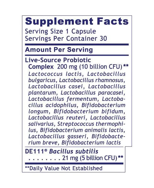 Microbiome-18 30caps-Matakana Pharmacy