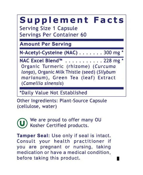 NAC 60caps-Matakana Pharmacy