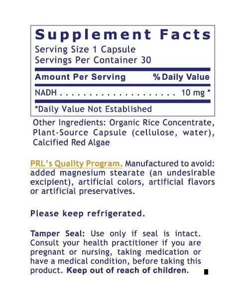 NADH 30caps-Matakana Pharmacy