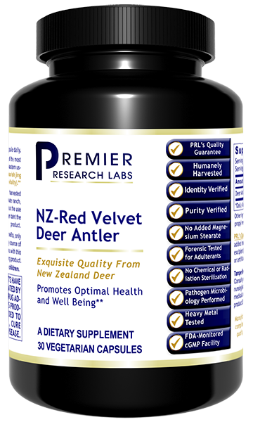 NZ-Red Velvet Deer Antler 30caps-Matakana Pharmacy