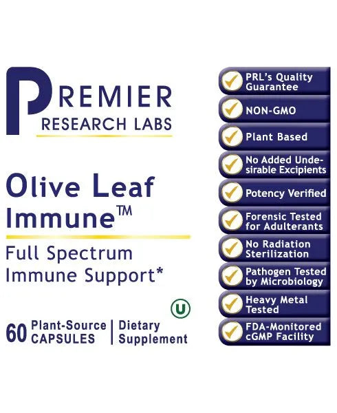Olive Leaf Immune 60caps-Matakana Pharmacy