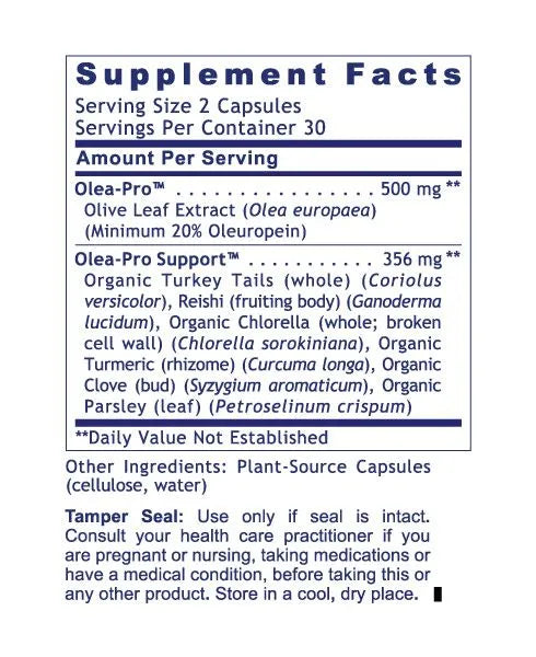Olive Leaf Immune 60caps-Matakana Pharmacy