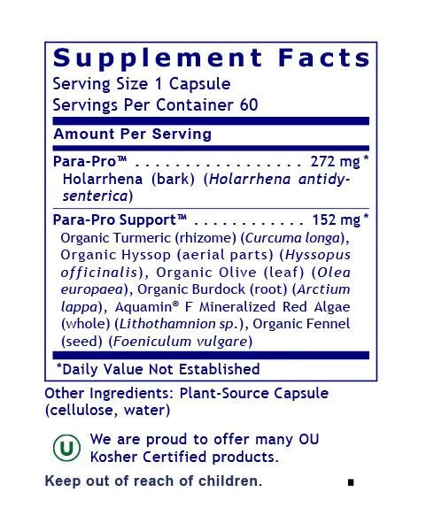 ParaStat 60caps-Matakana Pharmacy