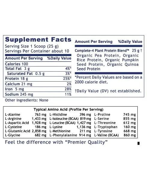 Plant Protein Powder 260g-Matakana Pharmacy