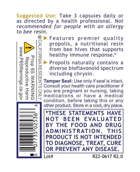 Propolis 60caps-Matakana Pharmacy