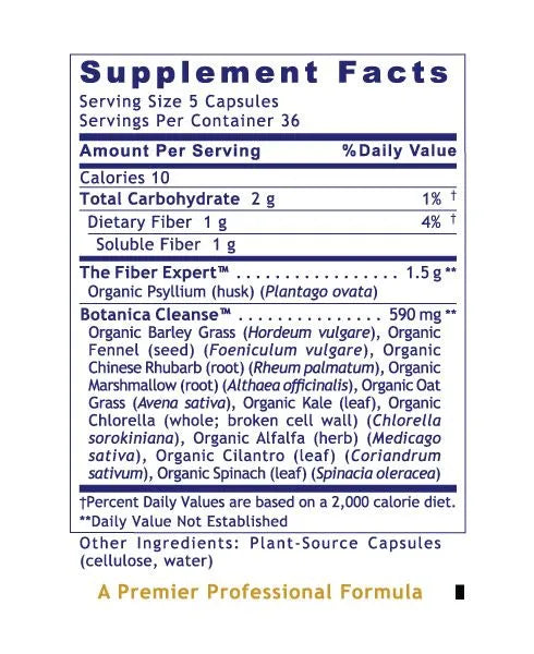 Psyllium Husk Fiber 180caps-Matakana Pharmacy