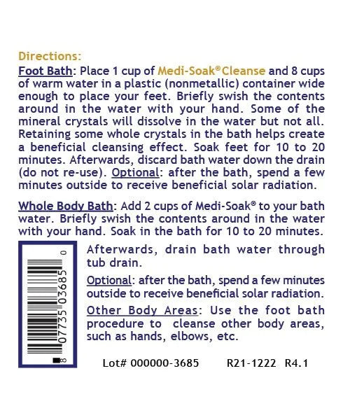 Medi-Soak Powder 1082g-Matakana Pharmacy