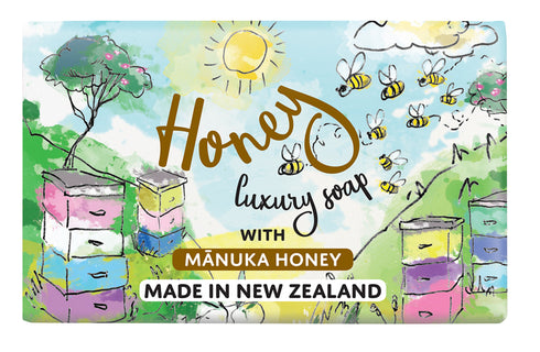 Tiki Tour Manuka Honey Luxury Soap 100g-Banks & Co. Botanicals-Matakana Pharmacy