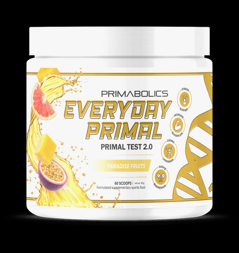 Everyday Primal Test Booster Paradise Fruits 195g-Primabolics-Matakana Pharmacy
