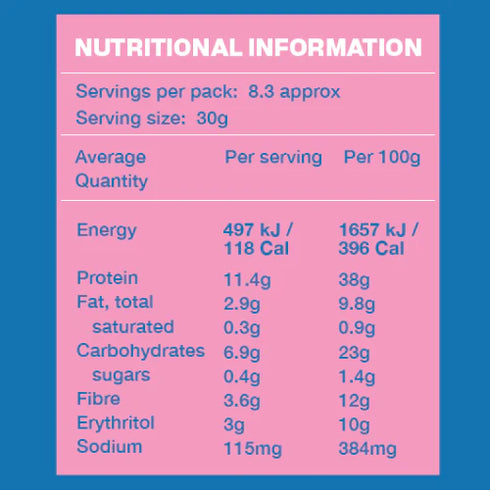 Protein Cereal Peanut Butter 250g-Low Carb Emporium-Matakana Pharmacy