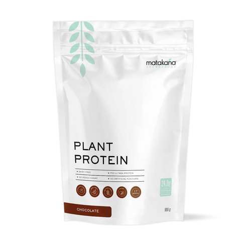 Plant Protein Chocolate Powder 600g-Matakana Superfoods-Matakana Pharmacy