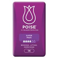 Image of poise pads super 14 pack