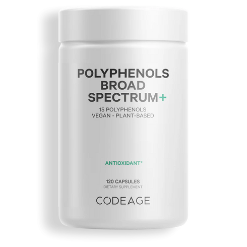 Polyphenols Broad Spectrum+ 120 Capsules-CODEAGE-Matakana Pharmacy