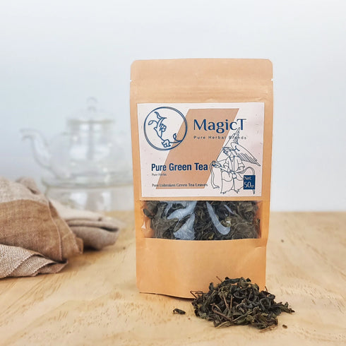 MagicT Pure Green Tea Pouch 50g-Magic T-Matakana Pharmacy