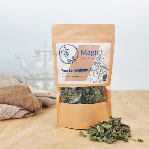 MagicT Pure Lemon Balm Tea Pouch 20g-Magic T-Matakana Pharmacy