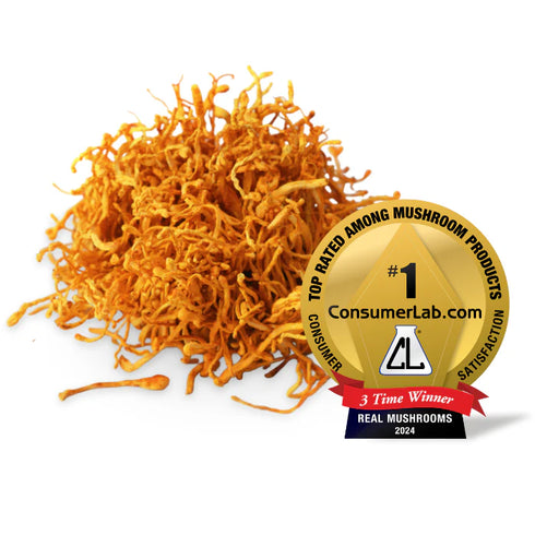 Cordyceps M 300 Capsules-Real Mushrooms-Matakana Pharmacy