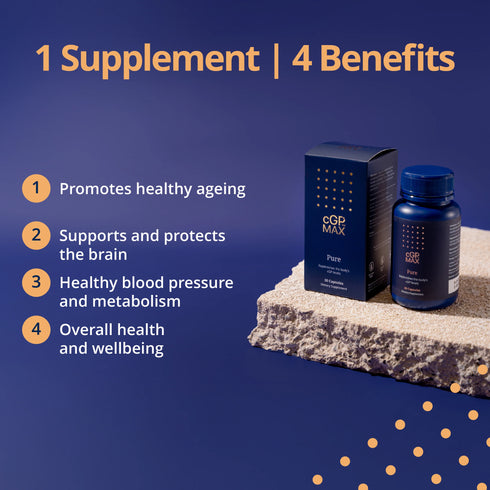 cGPMAX Pure 30 Capsules-cGPMAX-Matakana Pharmacy