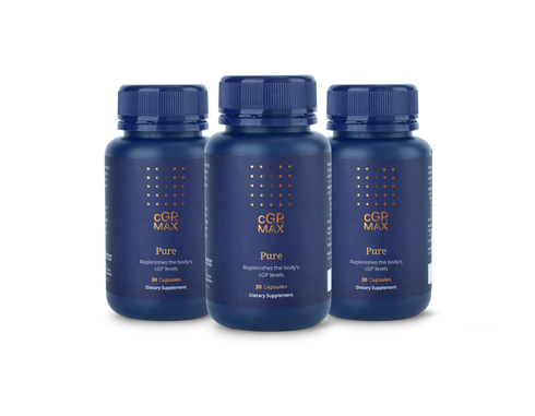 cGPMAX Pure Triple PACK 3 x 30 Capsules-cGPMAX-Matakana Pharmacy