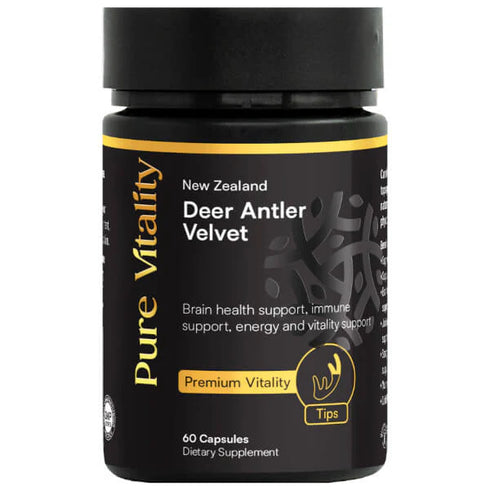Image of Deer Antler Velvet - Premium Tips 250mg 60caps