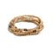 Dusky & Gold Bracelet / Wooden Necklace-Queen Of The Foxes-Matakana Pharmacy