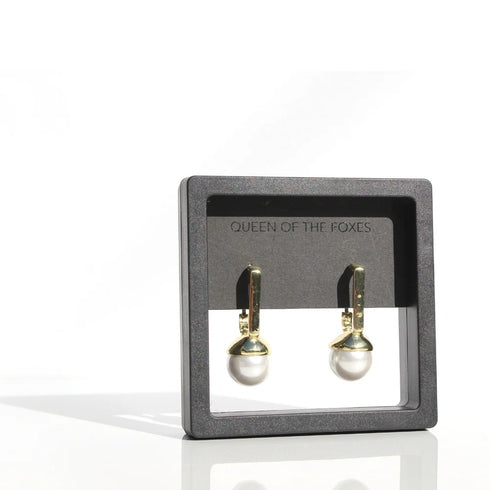 Earrings - The XL Pearls-Queen Of The Foxes-Matakana Pharmacy