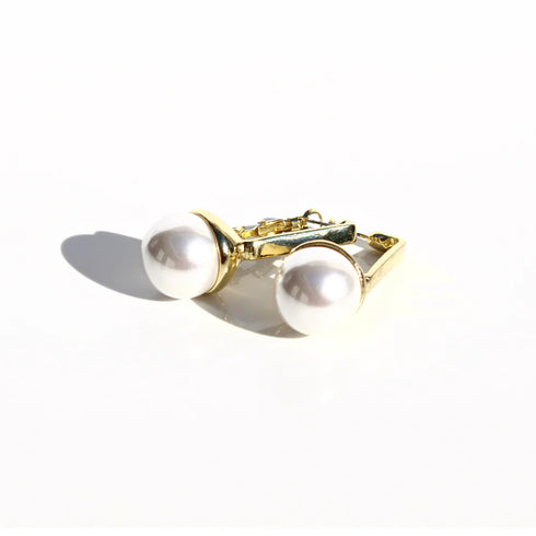 Earrings - The XL Pearls-Queen Of The Foxes-Matakana Pharmacy