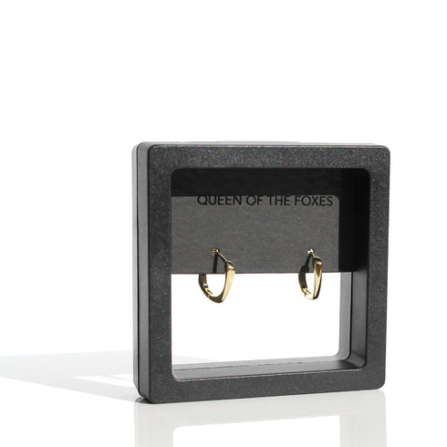 Earrings - Simple Sleepers - Plain-Queen Of The Foxes-Matakana Pharmacy