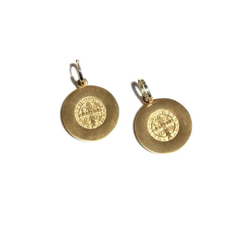 Earrings - Seraph Symbol - Disc-Queen Of The Foxes-Matakana Pharmacy