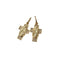 Earrings - Seraph Symbol - Cross-Queen Of The Foxes-Matakana Pharmacy