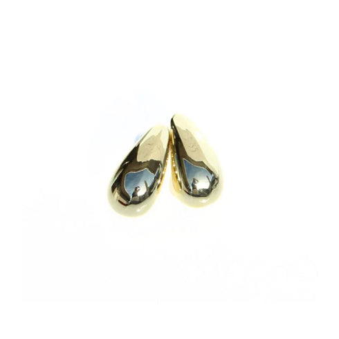 Earrings - Tear Drop Gold Large-Queen Of The Foxes-Matakana Pharmacy