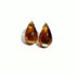 Earrings - Tear Drop - Resin-Queen Of The Foxes-Matakana Pharmacy