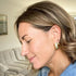 Earrings - Tear Drop Gold Large-Queen Of The Foxes-Matakana Pharmacy