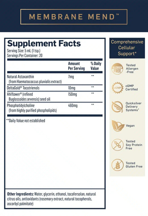 membrane mend ingredients list