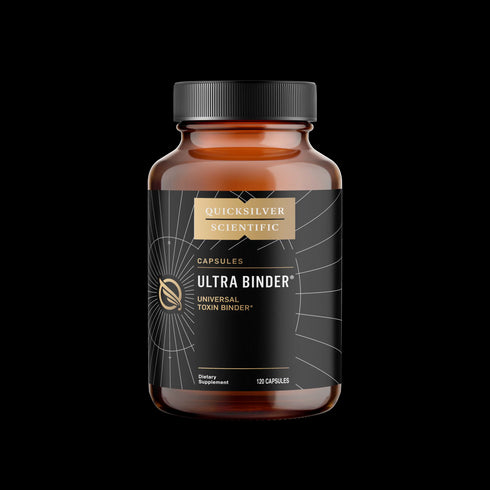 image of ultra binder 120 capsule bottle by quicksilver scientific