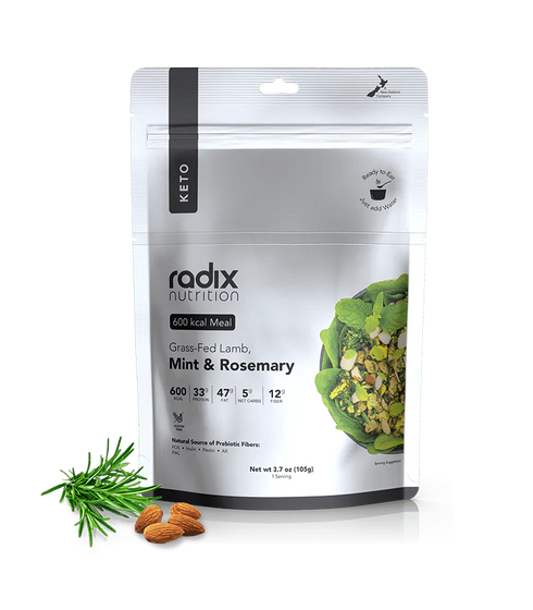 RADIX Keto Meal Grass-Fed Lamb & Mint & Rosemary 600KCal-Matakana Pharmacy