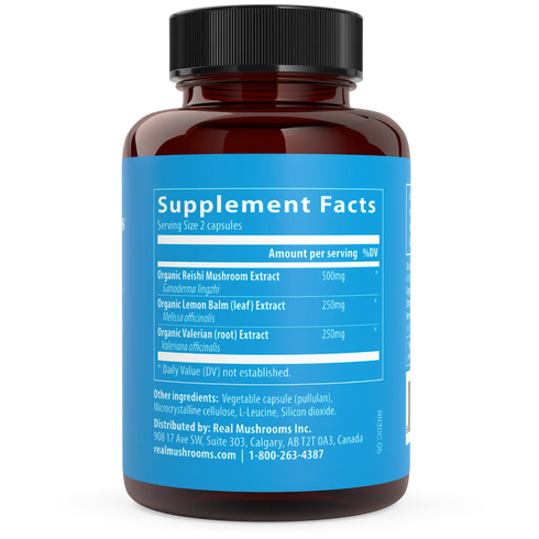 Real Rest 60 Capsules-Real Mushrooms-Matakana Pharmacy