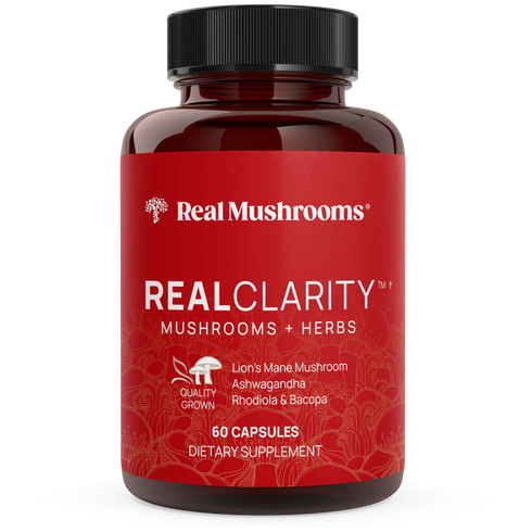 Real Clarity 60 Capsules-Real Mushrooms-Matakana Pharmacy