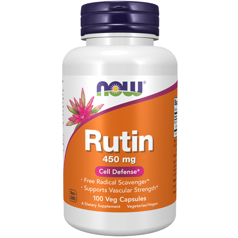 Rutin 450mg 100s-NOW Supplements-Matakana Pharmacy