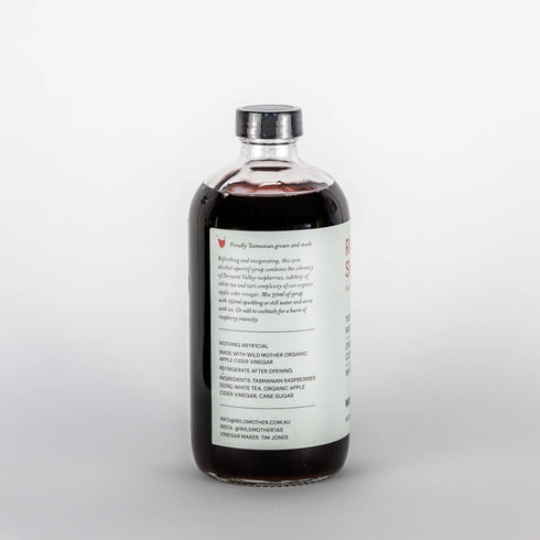 Raspberry White Tea Organic Apple Cider Vinegar 500ml