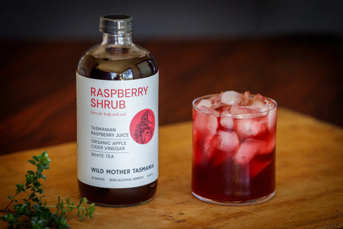 Raspberry White Tea Organic Apple Cider Vinegar 500ml