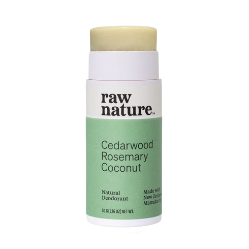 Raw Nature Deodorant Cedarwood, Rosemary, Coconut-Raw Nature Limited-Matakana Pharmacy
