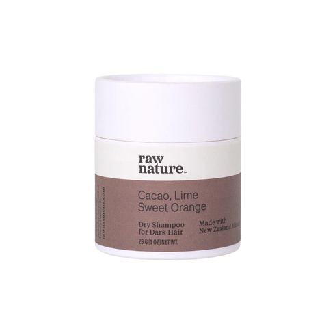 Raw Nature Dry Shampoo For Dark Hair 28g-Raw Nature Limited-Matakana Pharmacy