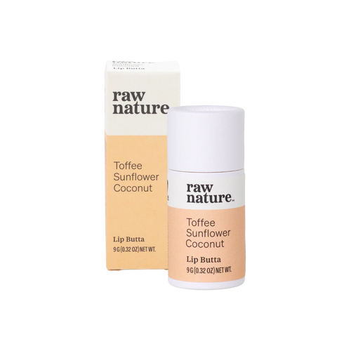 Raw Nature Lip Butta Toffee 9g-Raw Nature Limited-Matakana Pharmacy